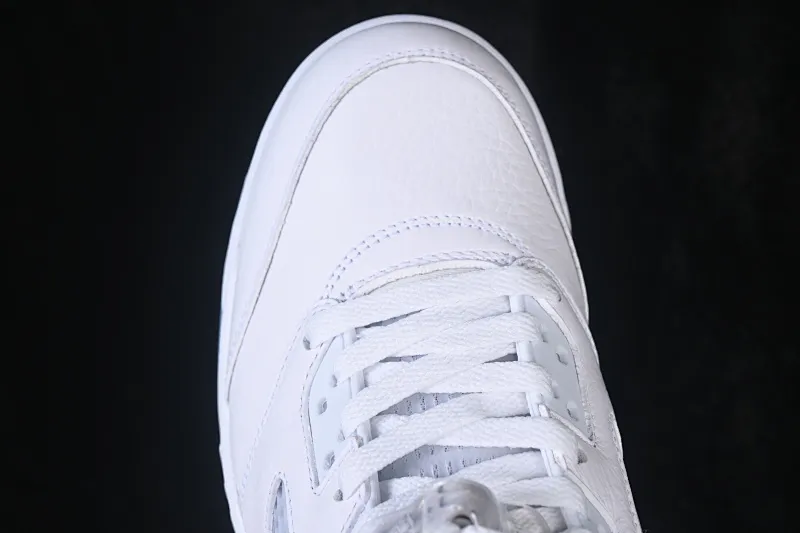 All categories Air Jordan Jordan series basketball shoes Air Jordan 5 TG version Air Jordan 5 Retro "White Metallic" AJ5 Joe 5 Silver HQ7978-103